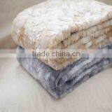 100% Polyester Polar Fleece Knit Fabric for Winter Blanket thumbnail-3