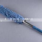 Chenille Fabric Microfiber Duster With Stainless Steel Telescopic Rod and Plastic Handle thumbnail-1