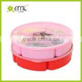 Emc Food Storage Boxes, Food Storage Box With Dividers, Round Shape Plastic Food Storage Box thumbnail-1