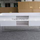 5 Layer White High Gloss Painting Modern Simple Dining Storage N-6338 thumbnail-1