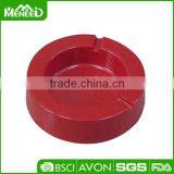 Bulk Red Color Round Melamine Novelty Funny Ashtrays thumbnail-2