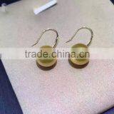 9-10mm 18k Yellow Gold South Sea Pearl Earring Designs thumbnail-2