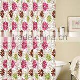 Bamboo Jacquard Print Shower Curtain