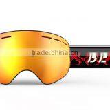 TPU Frame and Smoke REVO Red Lens Ski Goggle With CE and FDA Certificate thumbnail-4