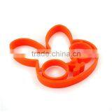 Bunny Fried Egg Mold/pancake Ring/multi Shapes Silicone Egg Shaper Mold thumbnail-2