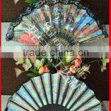 Business Gift New Spanish Plastic Fan thumbnail-2