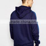 Zip up Hoodie With Contrast Stripe thumbnail-2