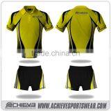 Custom Team Cricket Jerseys Club Training Circket Shirts Sublimated Quick Dry Polo thumbnail-2