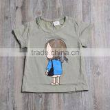 Girls Camouflage Suit Tshirt and Hot Shorts Two Piece Suits for Little Girl thumbnail-2