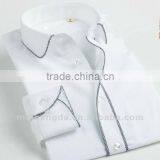 Round Collar Stylish Men Shirt thumbnail-1