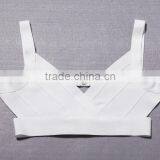 In Stock 2 Pieces Set 2015 New Fashion Bodycon HL Bandage Dress With Sexy Cut Out Crop Top thumbnail-4