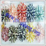 Strip Printed Flowers Silk Flowers Hair Flowers thumbnail-1