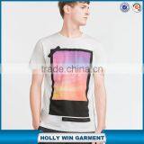 100 Percent Cotton Men t Shirt Manufacturing Printed With Colorful Patterns thumbnail-1