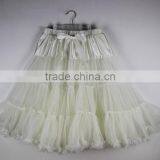 50s Wholesale Long Ruffle Tulle Big Puffy Petticoat thumbnail-5