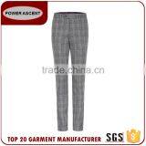New Product Checked 2 Button Polyester Viscose Business Men'S Fashion Simple Suit Designs thumbnail-6