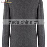 Custom Fashion Popular Mens Neck Cashmere Wool Sweater thumbnail-2
