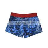 Fashion Side Pockets Denim Printed Board Shorts Denim Dye Shorts thumbnail-2