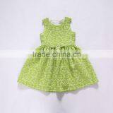 S17625A Kids Pure Cotton Sleeveless Summer Casual Dress thumbnail-4