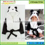 China Wholesale Children Fleece Bath Robe With Animal Hood thumbnail-2