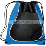 Coil Drawstring Backpack - Has an Open Main Compartment, Which Cinches at the Top, Open Front Pocket and Comes With Your Logo. thumbnail-6