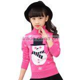 Custom 2017 Winter Turtleneck Knitted Christmas Sweater Designs for Girls thumbnail-2