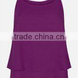 Purple Design Casual Wear Ladies Chiffon Camisole thumbnail-1