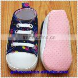 Printed Shoestring Sport Denim Baby Footwear thumbnail-5