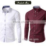 Fashion New Style Fine Brush Cotton Men Cotton Shirt With Price thumbnail-2
