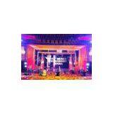 P10mm Outdoor Rental Transparent LED Screen Curtain For Stage Show thumbnail-1