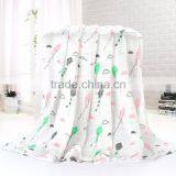 Hot Selling 100% Bamboo Fiber Baby Muslin Swaddle Blanket thumbnail-4