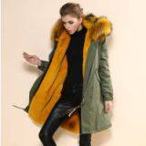2016 Most Popular Women Winter Warm New Style Hooded Fur Parka