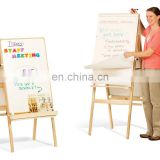 writing magnetic drawing board / wood drawing stand/collapsible easel for kids