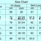 Grace Karin Women Solid Color High Stretchy Vintage Retro A-Line Short Black Skirt CL010451-1 thumbnail-6