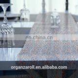 2015 Popular Flower Embroidery Fancy Table Runner for Square Tables thumbnail-1