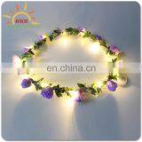 12 Pcs Artificial Rose Silk Flower Heads for Hair Clip Wedding Garland Decoration B66