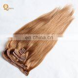 Factory Direct OEM 120 160 220 260grams Set Double Drawn Clip in Hair Extension Full Head Set thumbnail-6