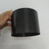 147.5mm 150mm 153mm 161mm Big Diameter 3K Twill Carbon Fiber Tubes Cfrp Can be Customized From China Factroy thumbnail-1