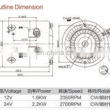 N1612 DC MOTOR FOR FORKLIFT thumbnail-3