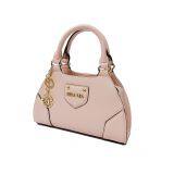 New Arrival Anti-theft Double Zip Top Handles Trapezoid Mini Satchel Bags for Women thumbnail-4