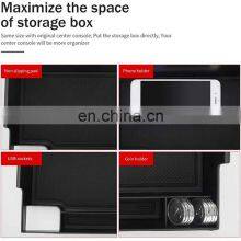 Interior Accessories Parts Silicone Armrest Rest Storage Box Center Control Console Organizer Tray For Ford Explorer 2020 2021 thumbnail-2