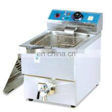 Commercial Double Tanks Counter Top Electric Deep Fryer With Capacity 16L thumbnail-2