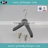 HA6879 Plastic Kids Clothes Hanger Baby Suits Hanger With Clips thumbnail-2