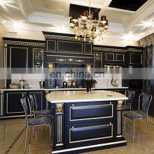 Cheap Home Classic American Kitchen Cabinets Luxury Modular Kitchen Cupboard Design Solid Wood Kitchen Cabinet thumbnail-2