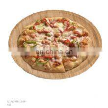 Eco-Friendly Round Design Wooden Dish Plate thumbnail-5