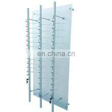 Store Wall Mounted Acrylic Sunglass Display With Locking Rods