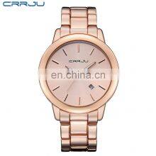 CRRJU 2210 Mens Quartz Watches Top Brand Luxury Clock Men Fashion Watch