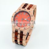 2016 Simulation Wooden Quartz Men Watches Casual Wooden Color Leather Strap Watch Wood Male Wristwatch Relojes Relogio Masculino