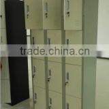 (DL-CL12 ) 3-5 Year guaranteed modern colorful 12 tier mini door employee metal storage locker cabinet/steel shoe locker