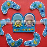 3d Cartoon Keychain, Soft PVC Embossed Key Hanger for Sale Factory