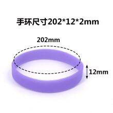 Hot Sale Comfortable Glow the Dark Customized Silicone Wristband thumbnail-4